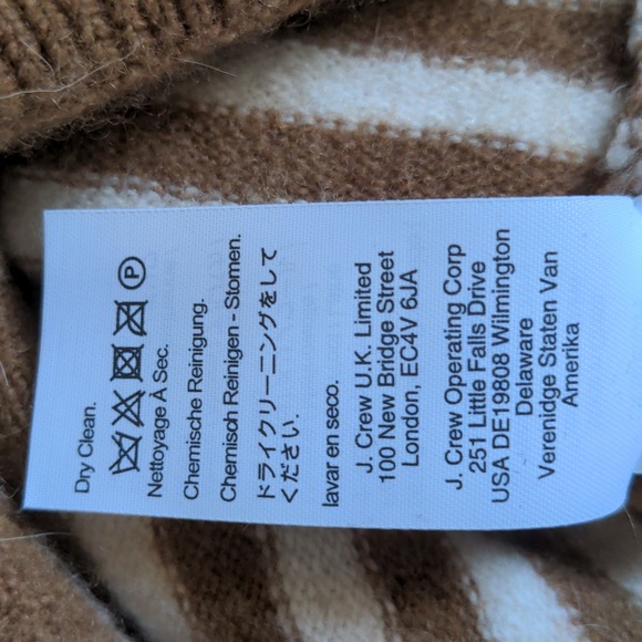 Madewell Stripe-Play Smithe Pullover Sweater in Heather Linen Size XS - Picture 8 of 8